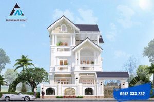 Biệt thự hiện đại 3 tầng giá rẻ